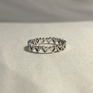 Pandora ring Freehand Hearts